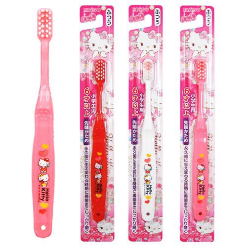 Ebisu - Bàn chải đánh răng Hello Kitty trên 6 tuổi
