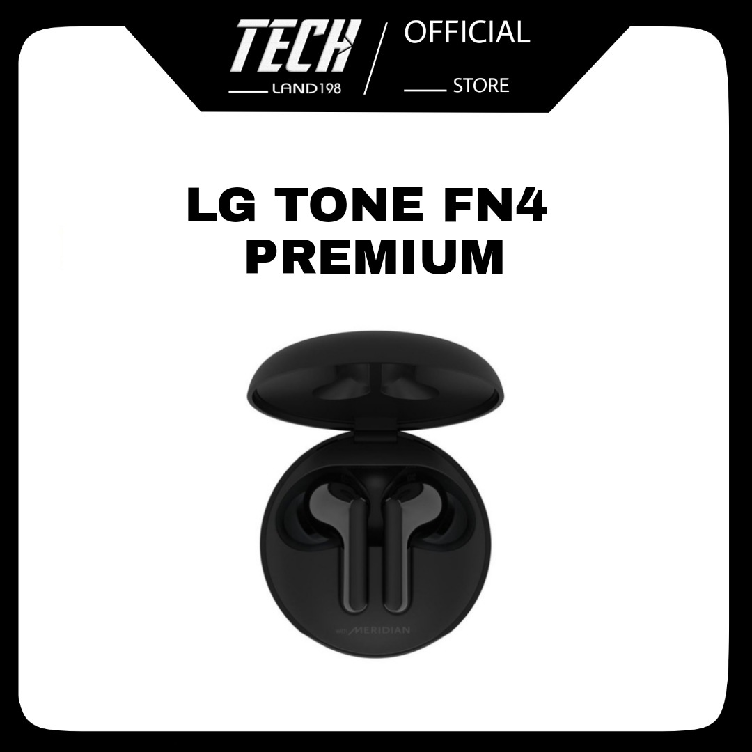 Tai nghe TWS LG TONE FREE HBS-FN4 l Công nghệ Meridian l Bluetooth 5.0 l Chống nước IPX4 l HÀNG CHÍNH HÃNG