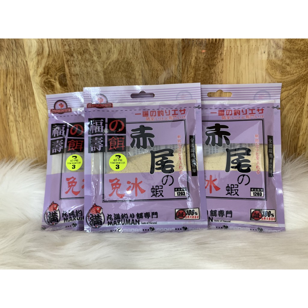Mồi câu rô phi tôm nam cực madam chuyên rô phi chép trôi
