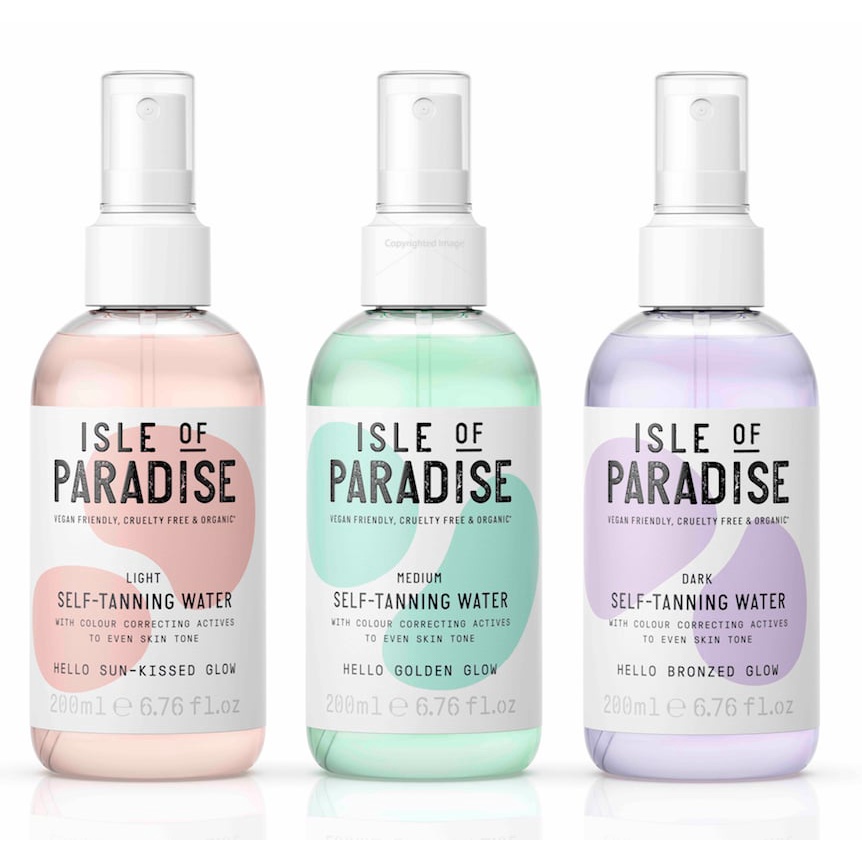 Dung dịch nhuộm da nâu Isle of Paradise Self-Tanning Water Medium FULL SIZE