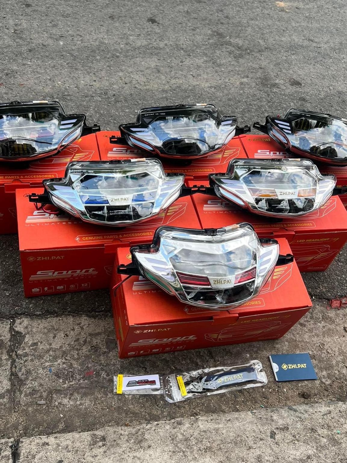 Pha đèn Zhipat 2 tầng Funeo