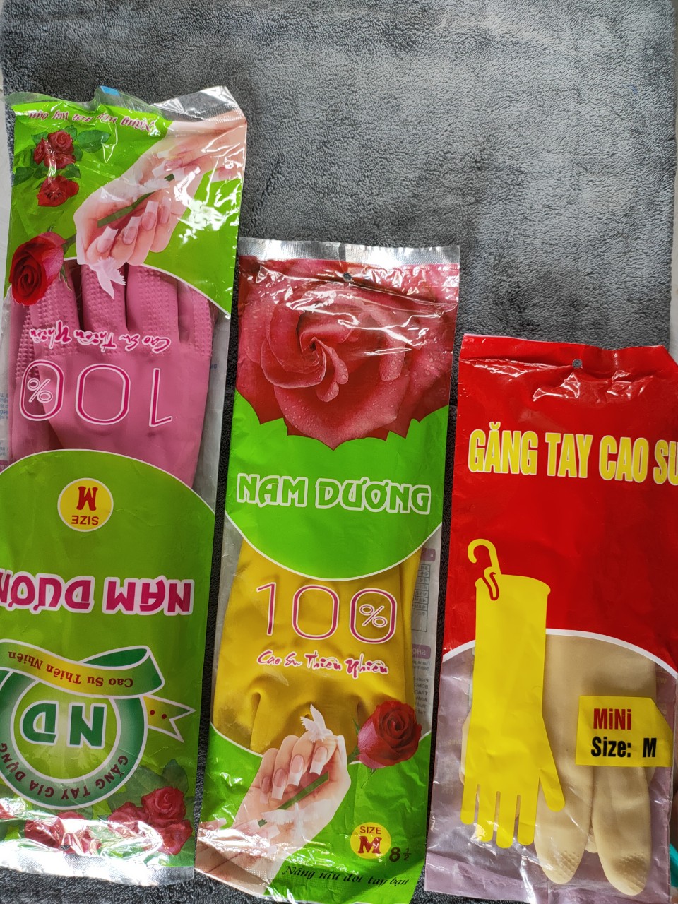 [FREE SHIP+quà 5k]Combo 5 Đôi Bao Tay Găng Tay Cao su.gang tay cao su LOẠI DÀY rửa chén bán,,vệ sinh Đủ Size