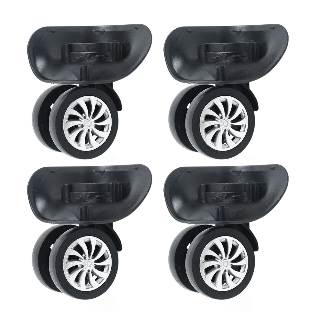 4Pcs Hành Lý Phụ Kiện Phổ Bánh Xe Thay Thế Trái & Phải Hành Lý Vali Phổ Bánh Xe Cho Túi Hành Lý Xe Đẩy Trường Hợp