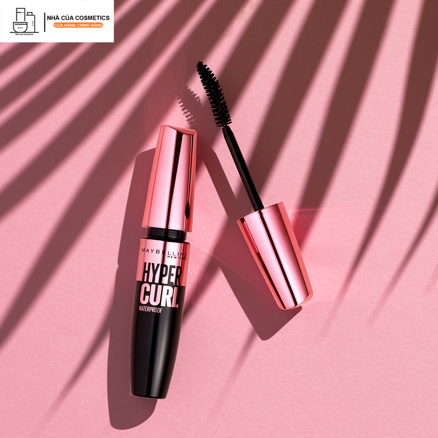 Mascara Maybeline Dài Mi và Cong Mi Chuốt Mi Đen 9.2ml Hyper Curl Volum Express Mascara