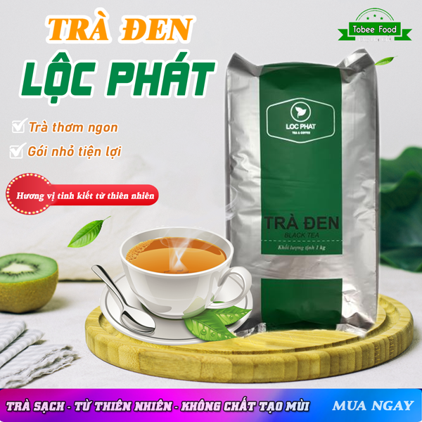 [HCM]TRÀ ĐEN LỘC PHÁT 1KG | Trà Pha Trà Sữa Số 1 - Tobee Food