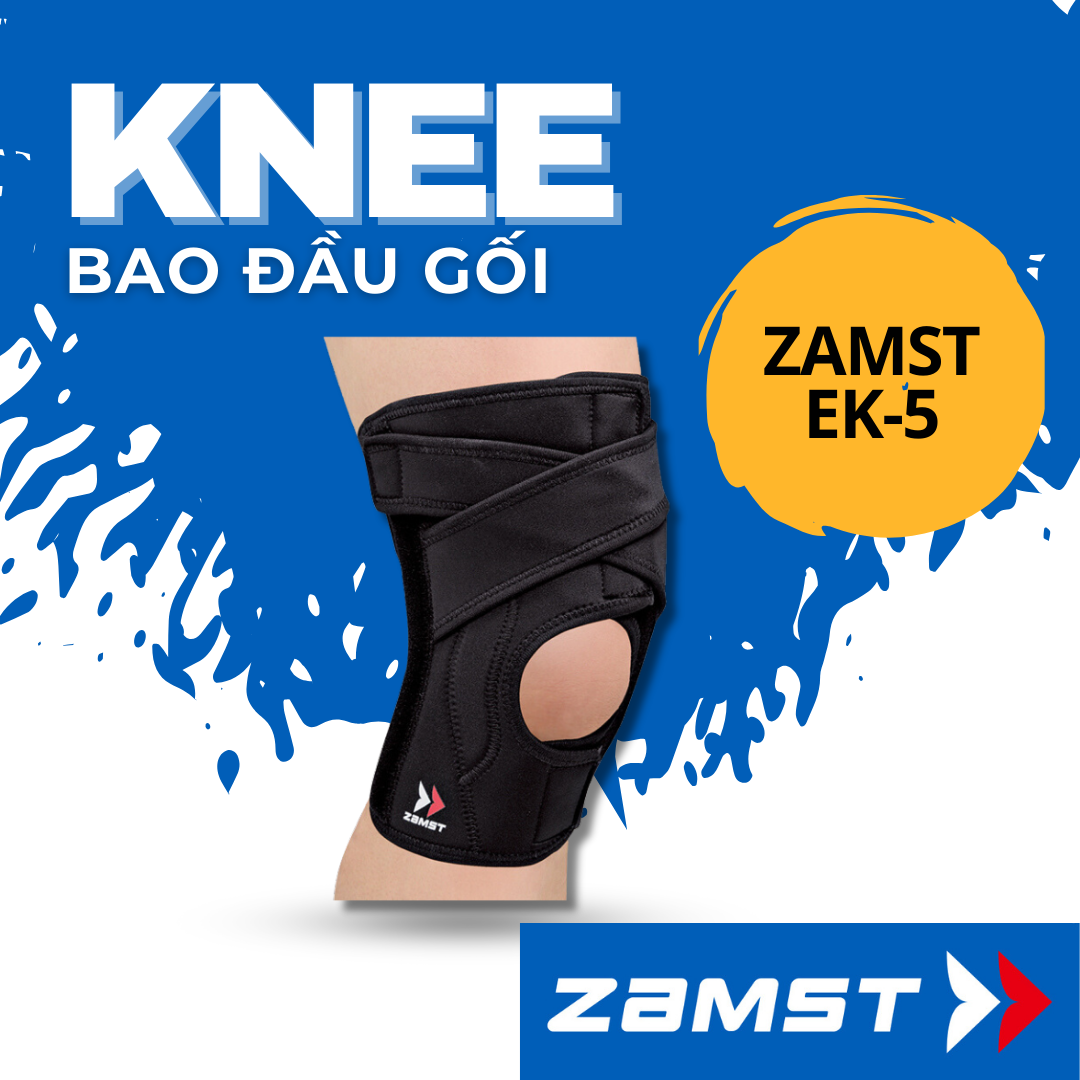 Đai hỗ trợ bảo vệ gối ZAMST chính hãng EK -5