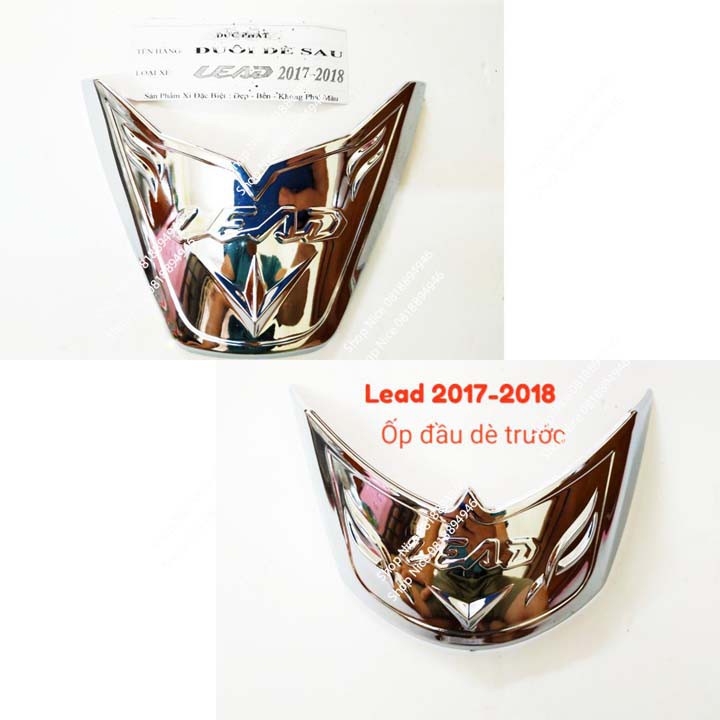 Ốp dè trước sau xe máy Honda Lead 2017-2019 giá 1 bộ