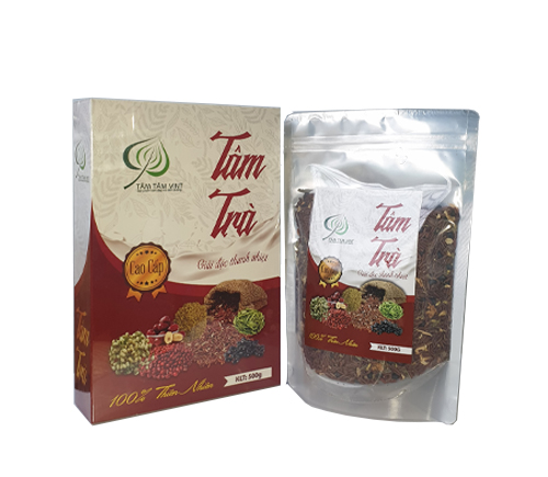 Tâm trà ava nutrition, trà thanh nhiệt thải độc tự pha 500g