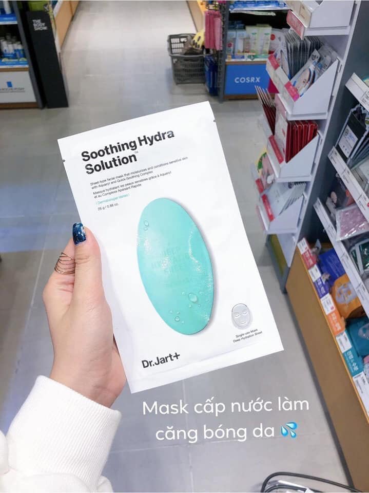 Mặt nạ Dr.Jart+ Dermask Water Jet Soothing Hydra Solution