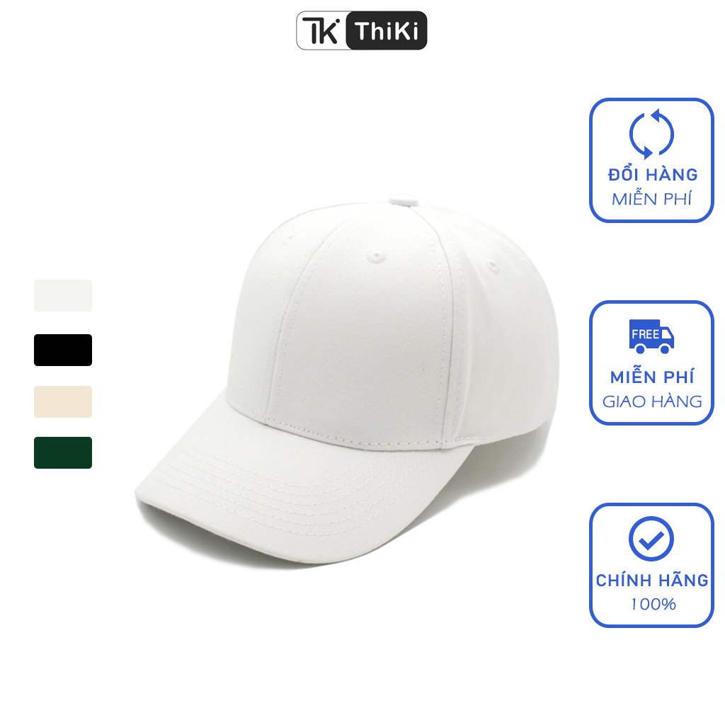 Mũ nón lưỡi trai trơn basic thiki chính hãng
