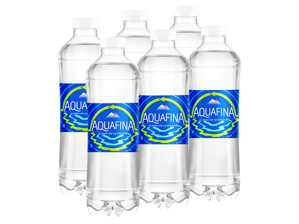 Lốc 6 chai nước tinh khiết Aquafina 500ml