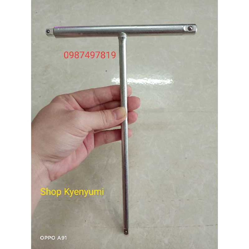 Khóa chữ t 3 đầu 1/4 và 3/8