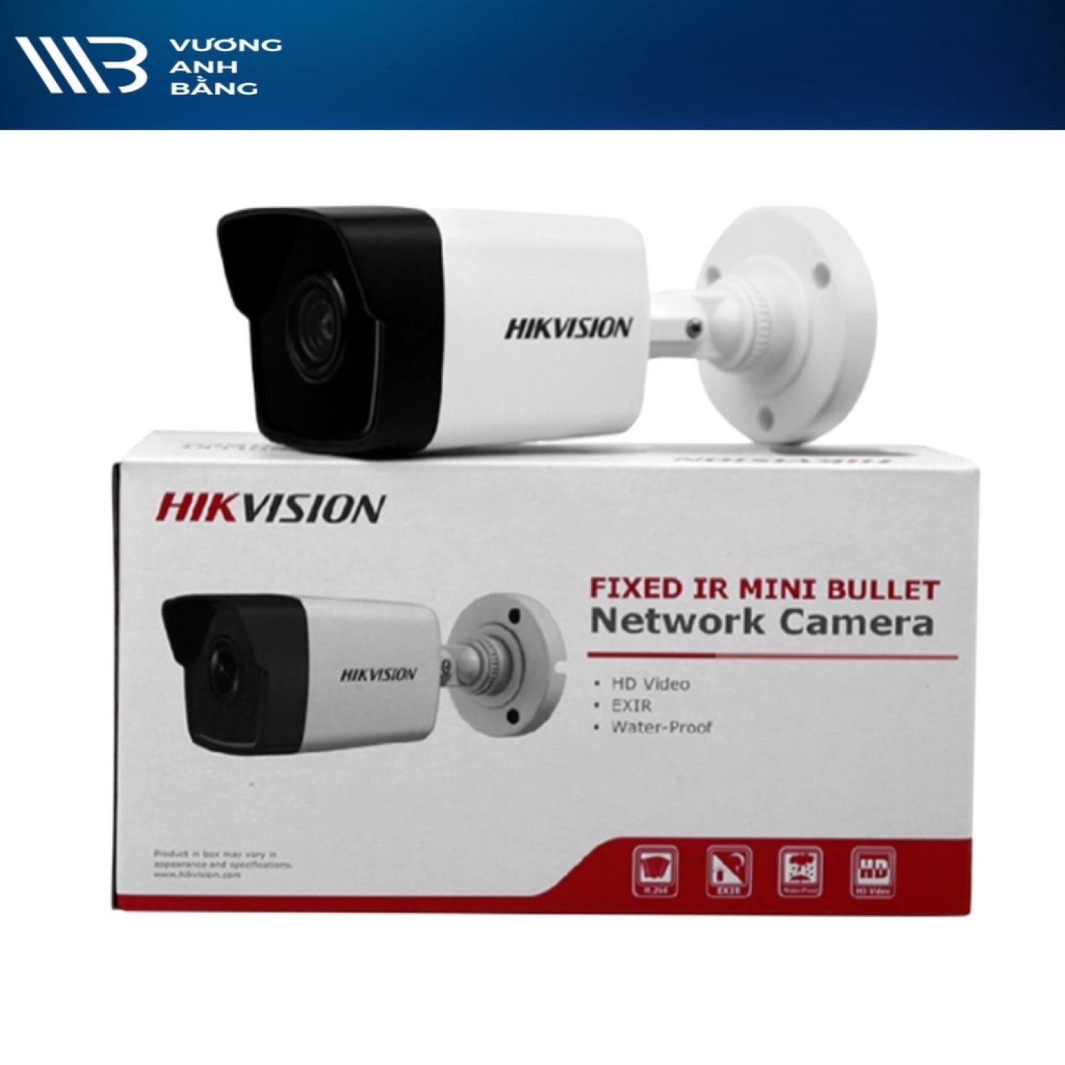 Camera IP hồng ngoại 2.0 Megapixel HIKVISION DS-2CD1023G0E-I(L)- Hàng chính hãng