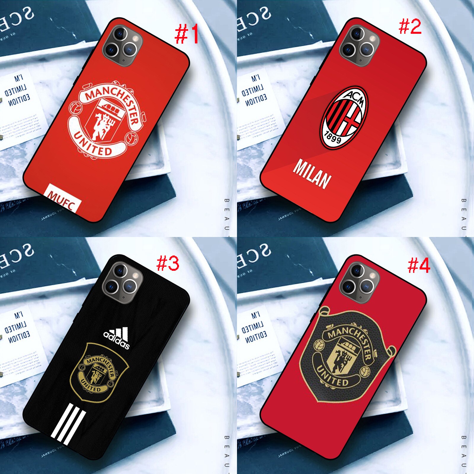 ỐP MANCHESTER UNITED NHỰA DẺO CAO CẤP IPHONE5/5S/6/6S/6P/6S/7/8/7P/8P/X/XS/XR/XSMAX/11/11PRO/11PROMAX-MU20
