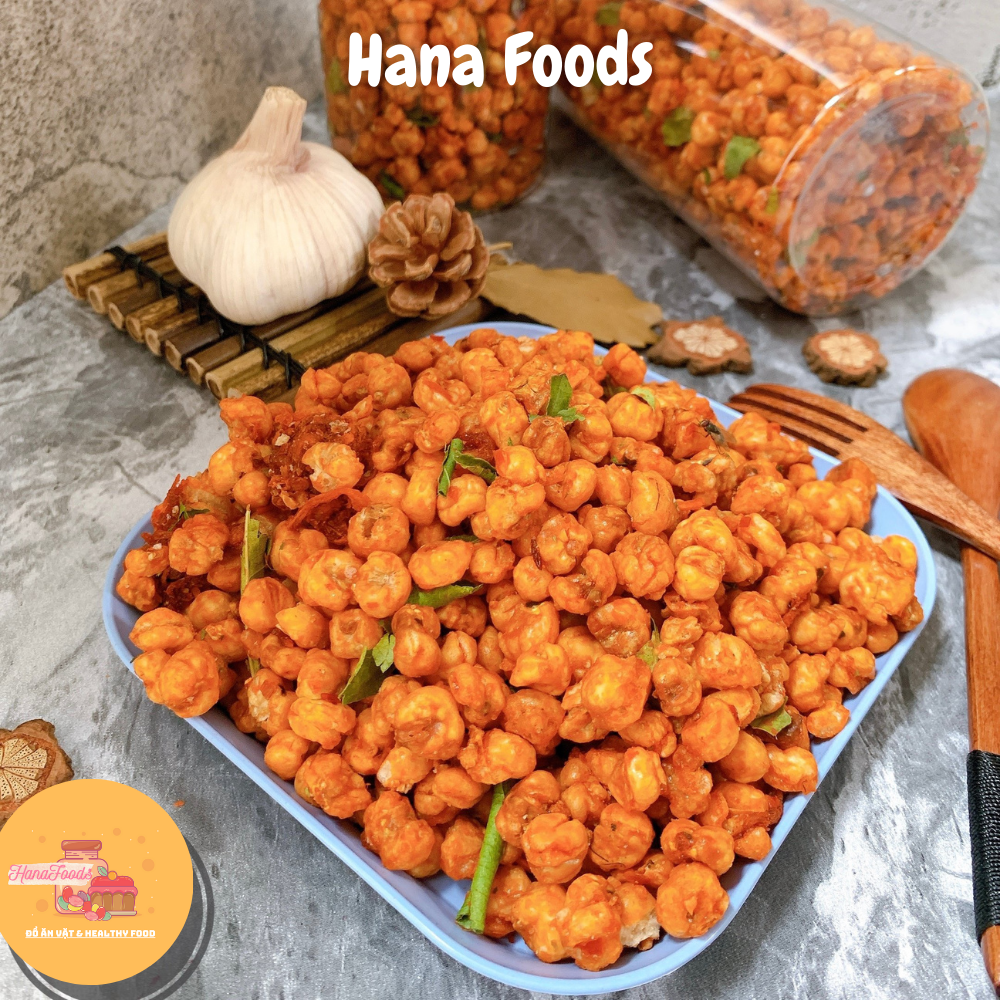 Bắp bò lá chanh siêu ngon hũ 320g đồ ăn vặt Hana Foods