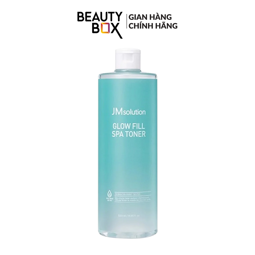 Nước cân bằng cấp ẩm jm solution glow fill spa toner 500ml