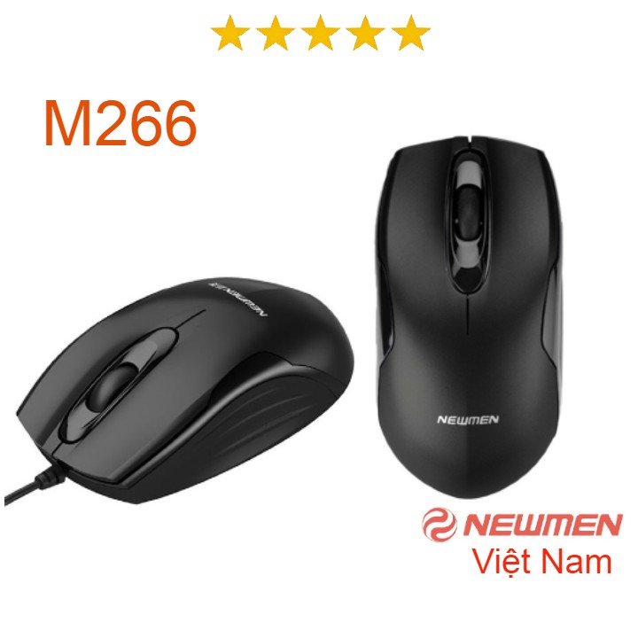 Chuột quang Newmen M266 - Thoải mái chơi game thiết kế đồ họa