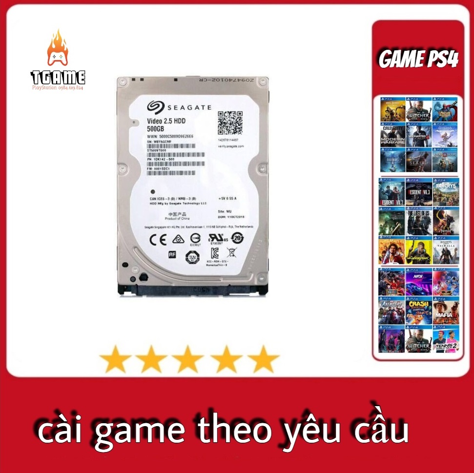 Game việt hóa ổ cứng chứa game ps4 việt hóa