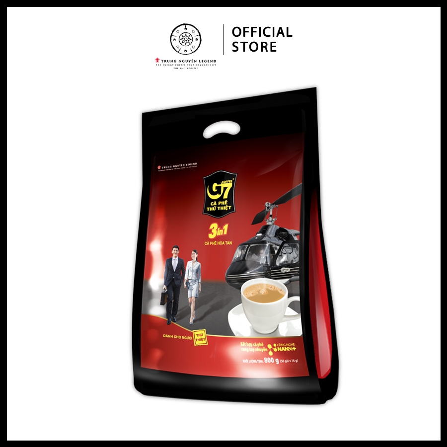 Cà phê trung nguyên g7 - cà phê g7 3in1 bịch 50