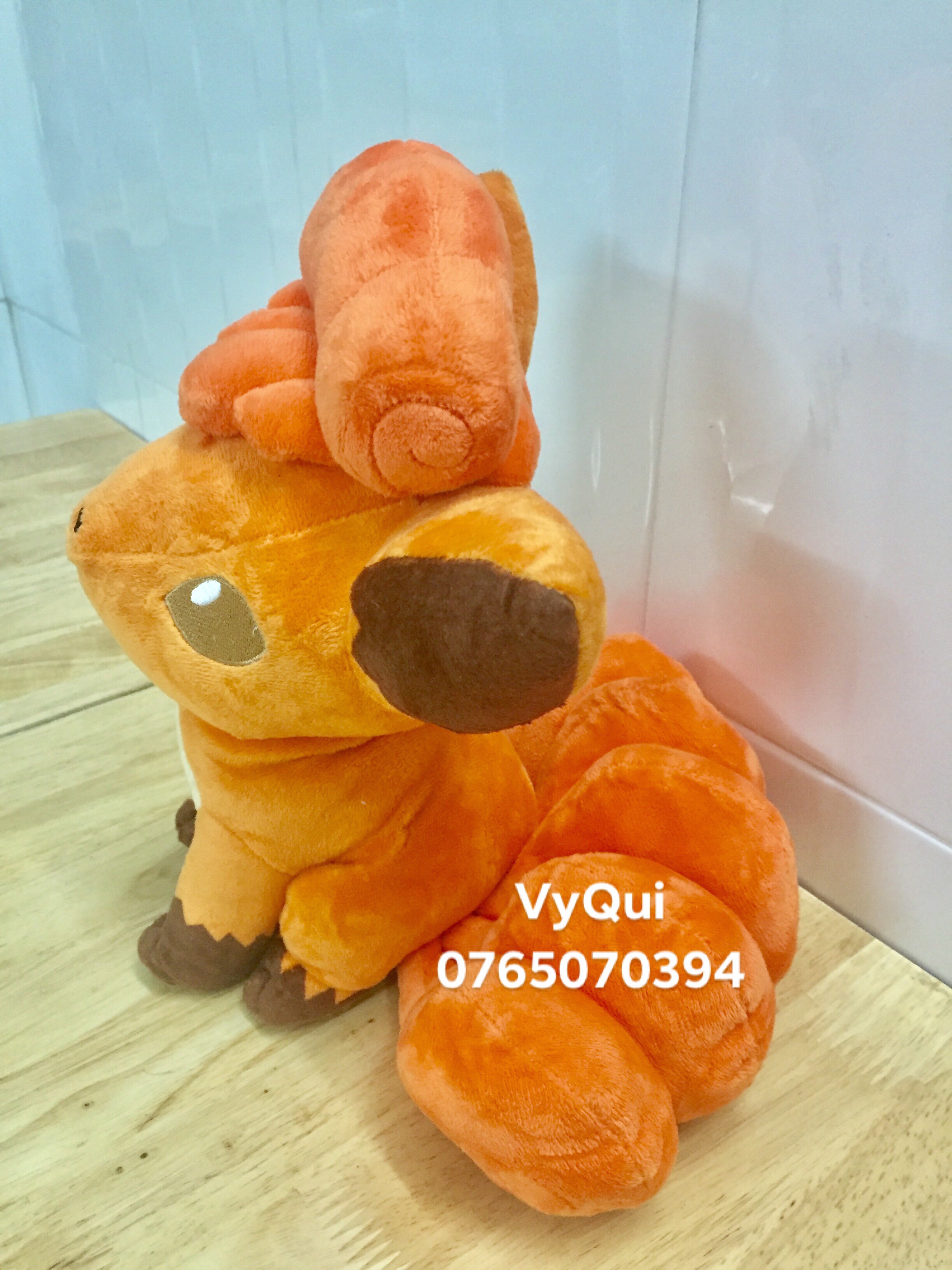 Gấu bông pokemon cáo Vulpix lửa 30cm