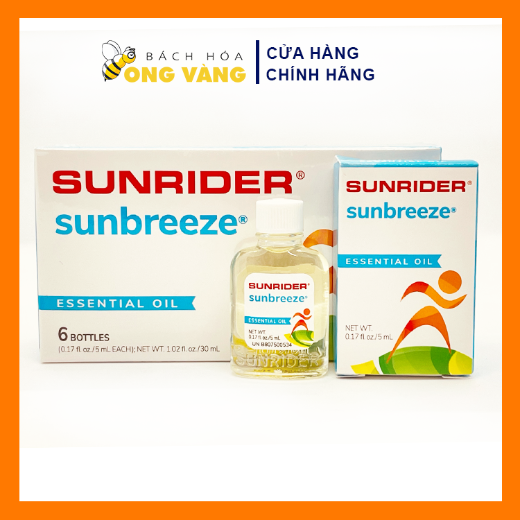 Tinh Dầu Sun Breeze - SunBreeze Của Mỹ, Tinh Dầu Sunrider Hàng Nhập Khẩu Có 100% Thành Phần Thảo Mộc Tự Nhiên