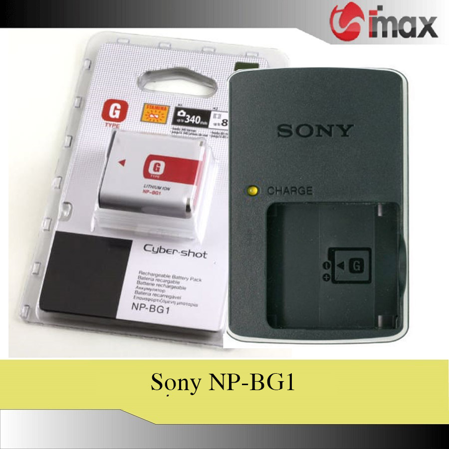 Bộ 01 pin sony np - bg1 + 01 sạc sony bc - csg - hàng nhập khẩu