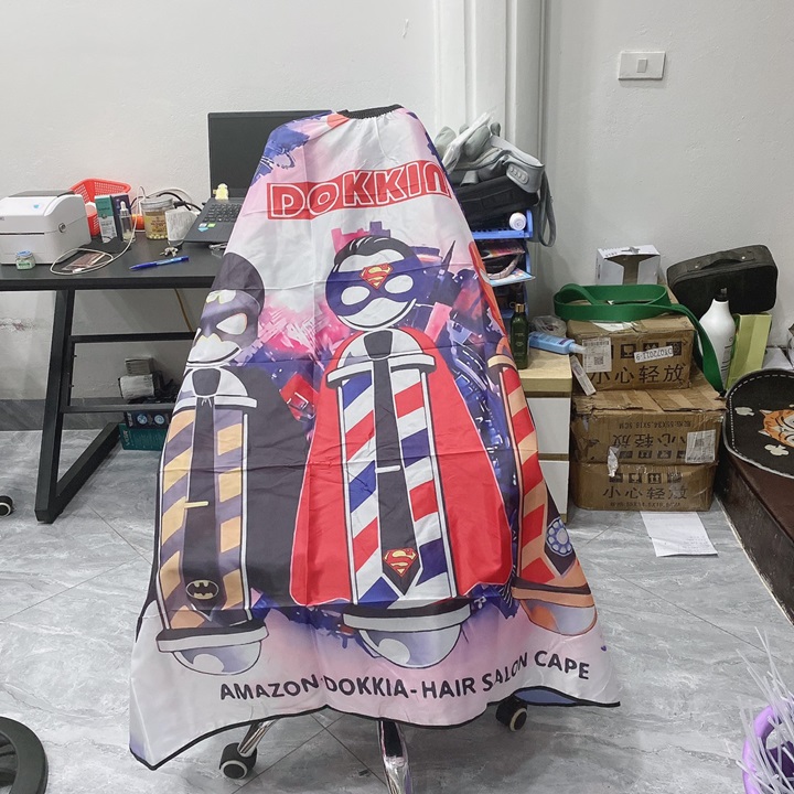[ GIÁ SỐC ] Khăn Choàng Cắt Tóc The Barber - Áo Cắt Tóc 160cm-140cm