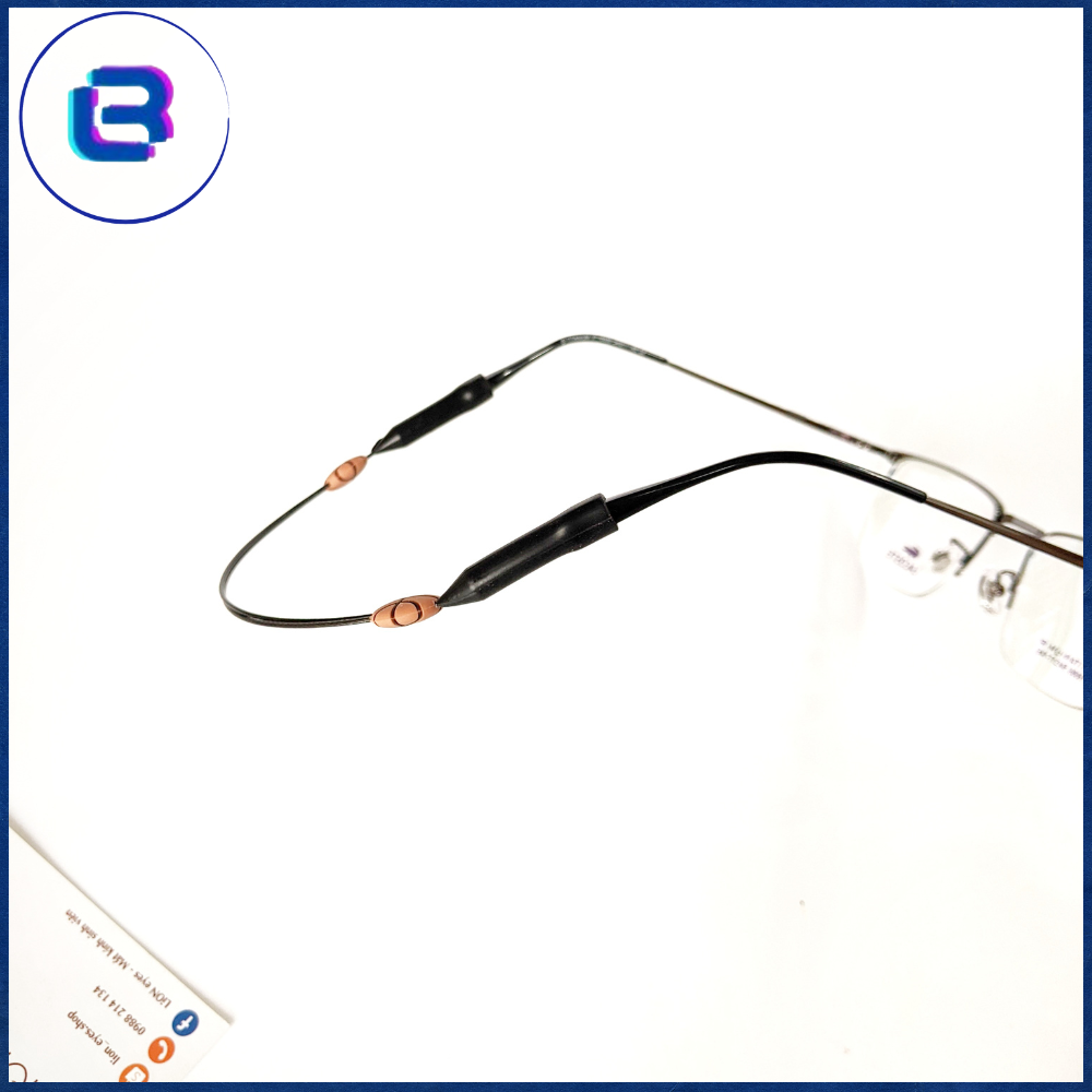 Dây đeo giữ kính chất liệu silicone họa tiết bóng rổ