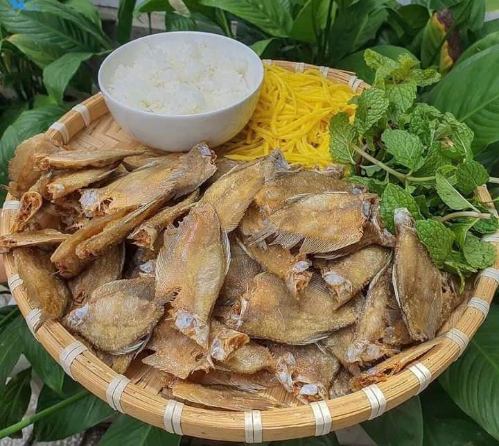 Khô sặc đồng, sặc bướm vị vừa ăn không mặn, hàng 3 nắng khô ráo không ước Khô Thoại Sơn