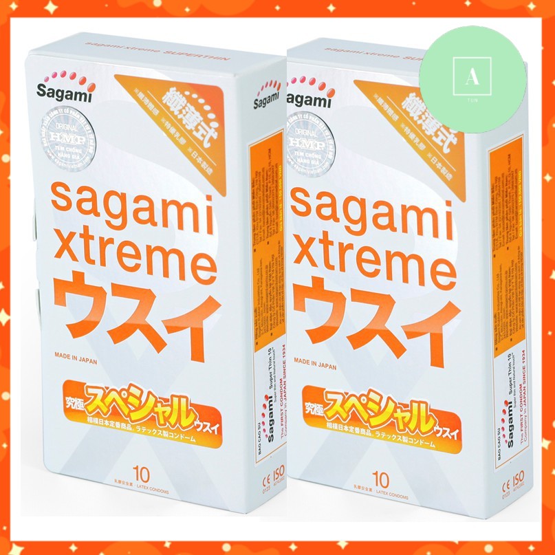 Bao cao su Sagami Xtreme Superthin Siêu mỏng