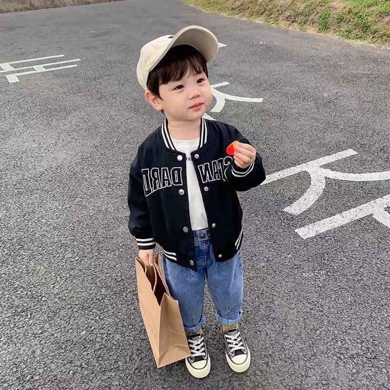 Áo khoác nỉ cho bé trai,áo khoác bomber cho bé