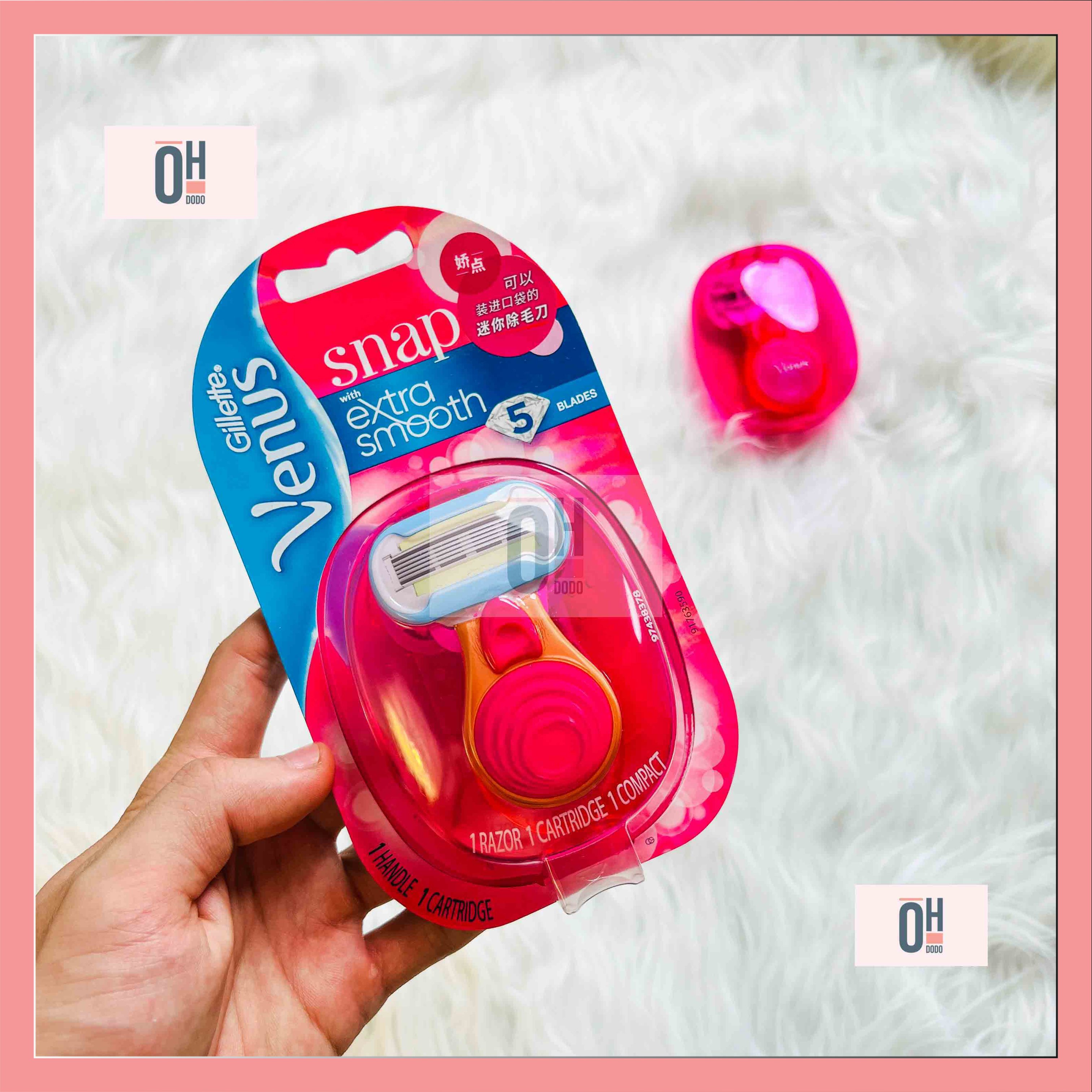 Dao cạo gillette 5 lưỡi venus snap có hộp