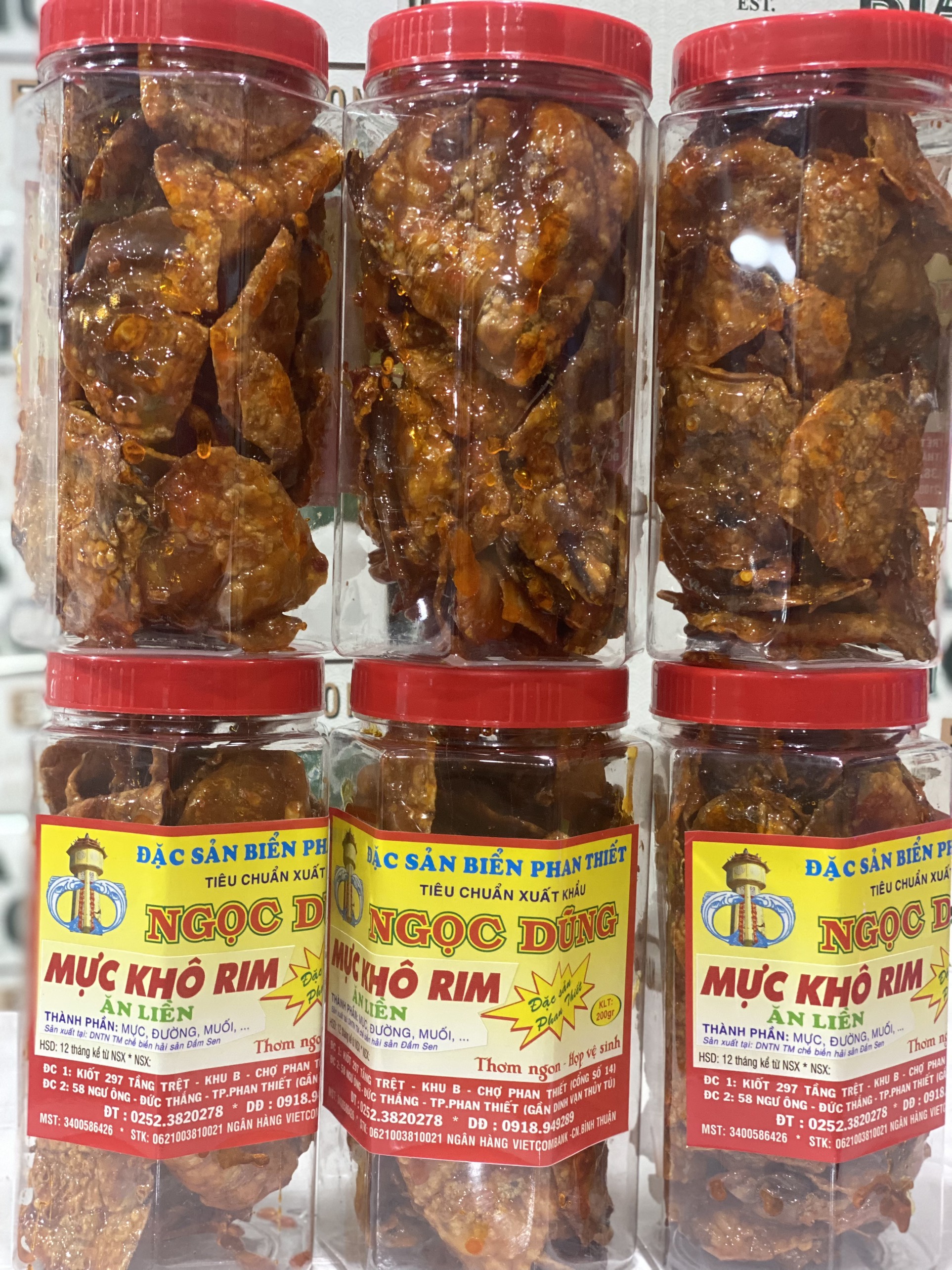 [FREESHIP MAX] Mực Khô Rim ( ăn liền ) là món ăn cực kỳ ngon của Shop Đặc Sản Biển Phan Thiết NGỌC DŨNG; Hộp 200 gram. HSD 12 tháng kể từ ngày đặt hàng