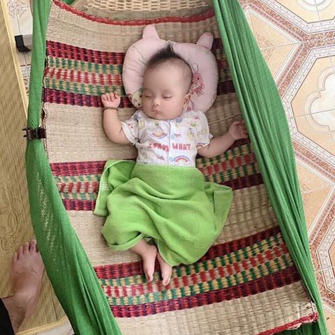 Nôi tre đặt võng size 1.2m x 70