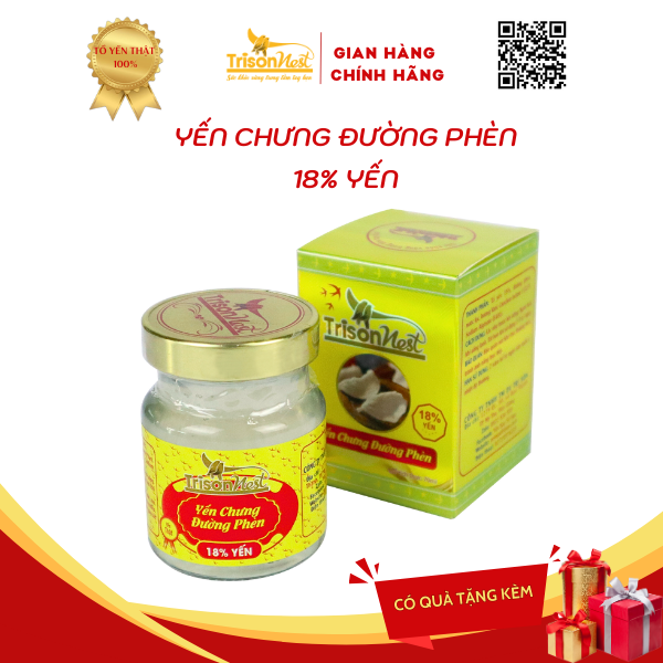 Yến chưng sẵn 18% hũ
