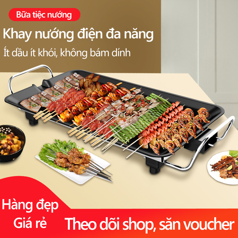 [HCM]Bếp nướng điện khộng khói bếp nướng trong nhà Hàn Quốc bếp nướng đa năng