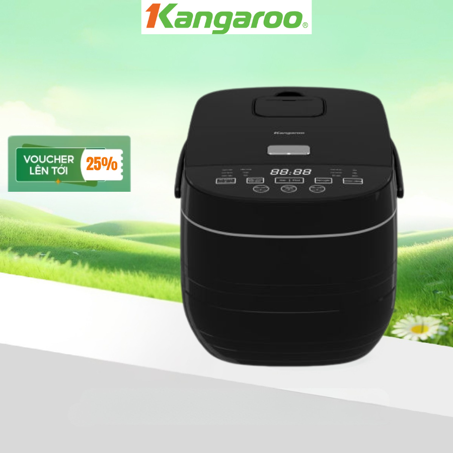 [Giá xả kho] Nồi cơm điện cao tần 1.8L Kangaroo KGR18IH3 Công Suất 1300W - BH 1 năm