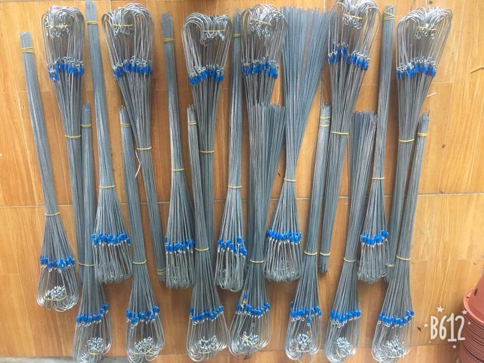 50 móc kẽm treo lan 70cm