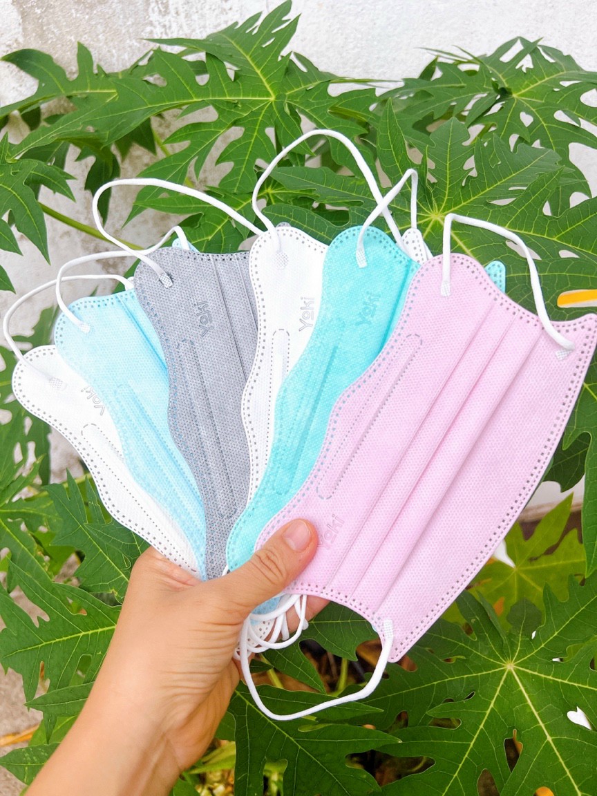 Thùng 6 hộp khẩu trang cua yoki 22+ face mask kháng khuẩn cao cấp
