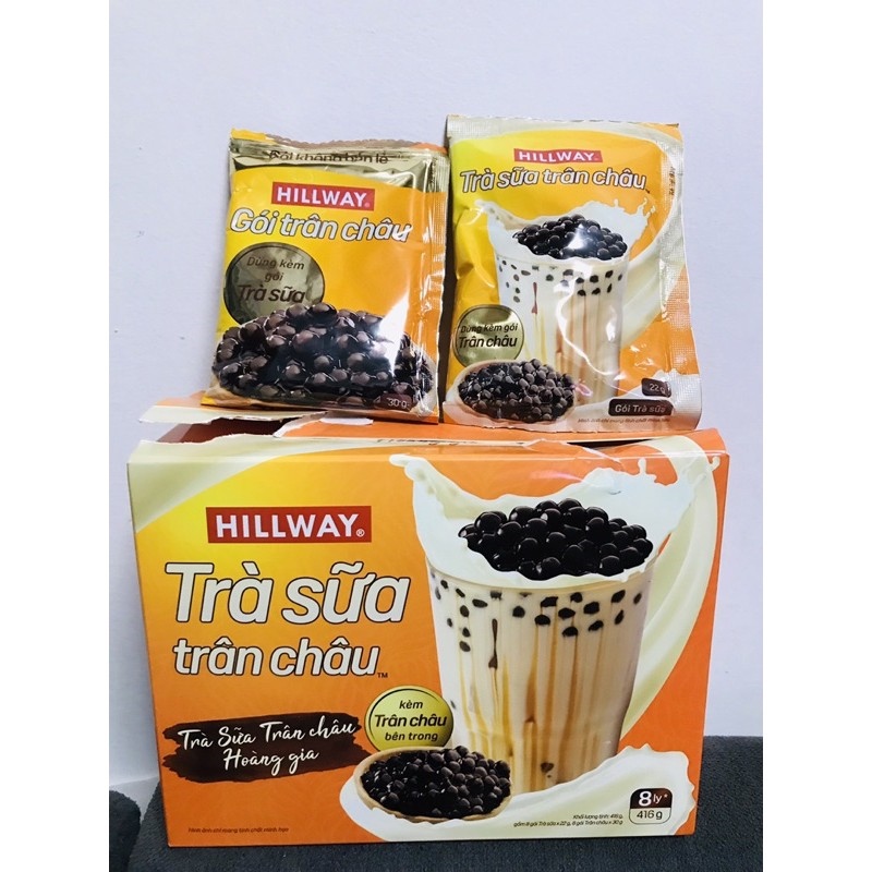 1 set trà sữa trân châu hillway