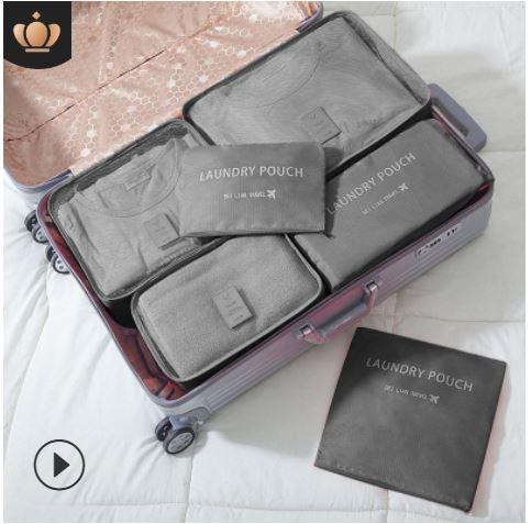 Bộ 6 túi đựng đồ du lịch chống thấm bag in bag
