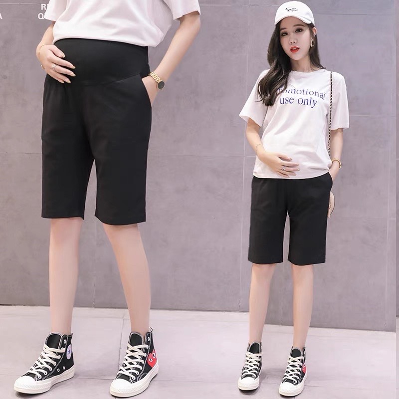 Quần bầu lửng đũi siêu mát dáng suông siêu xinh