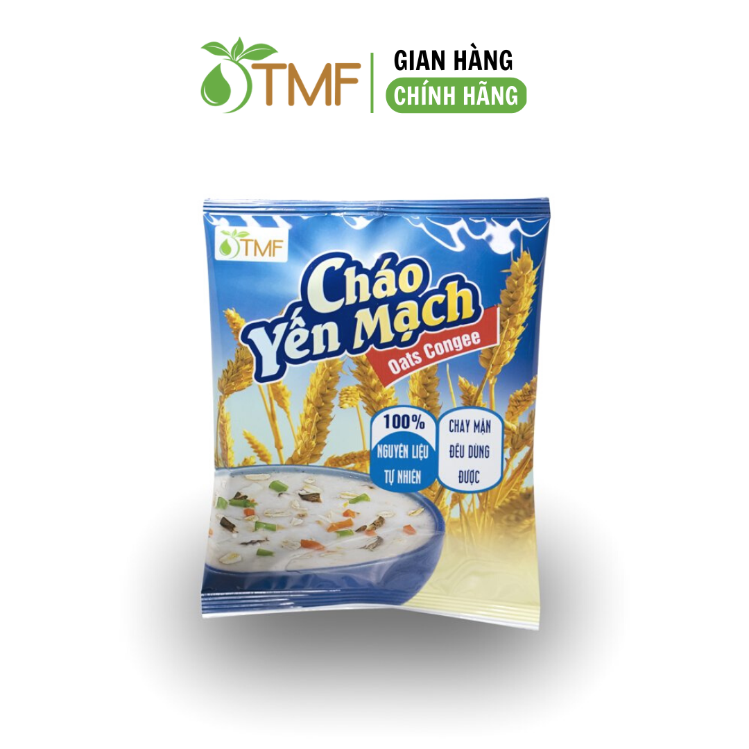 Cháo Yến Mạch TÂM MINH FOODS gói 50g Dinh Dưỡng Tiện Lợi