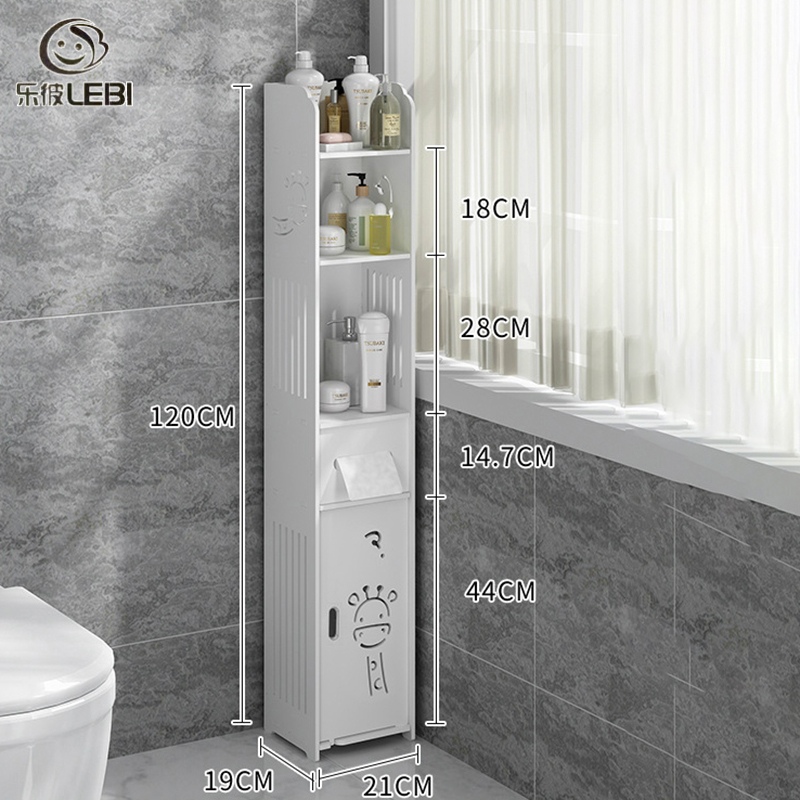 Giá Đựng Đồ Kệ Phòng Tắm Khắc Hình Hươu Cao Cổ Rỗng Tủ Đựng Đồ Phòng Tắm