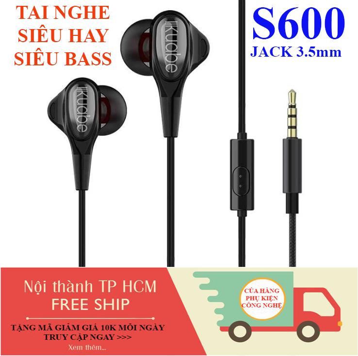 Tai nghe siêu bass , siêu hay , Dây chống đứt siêu bền S600