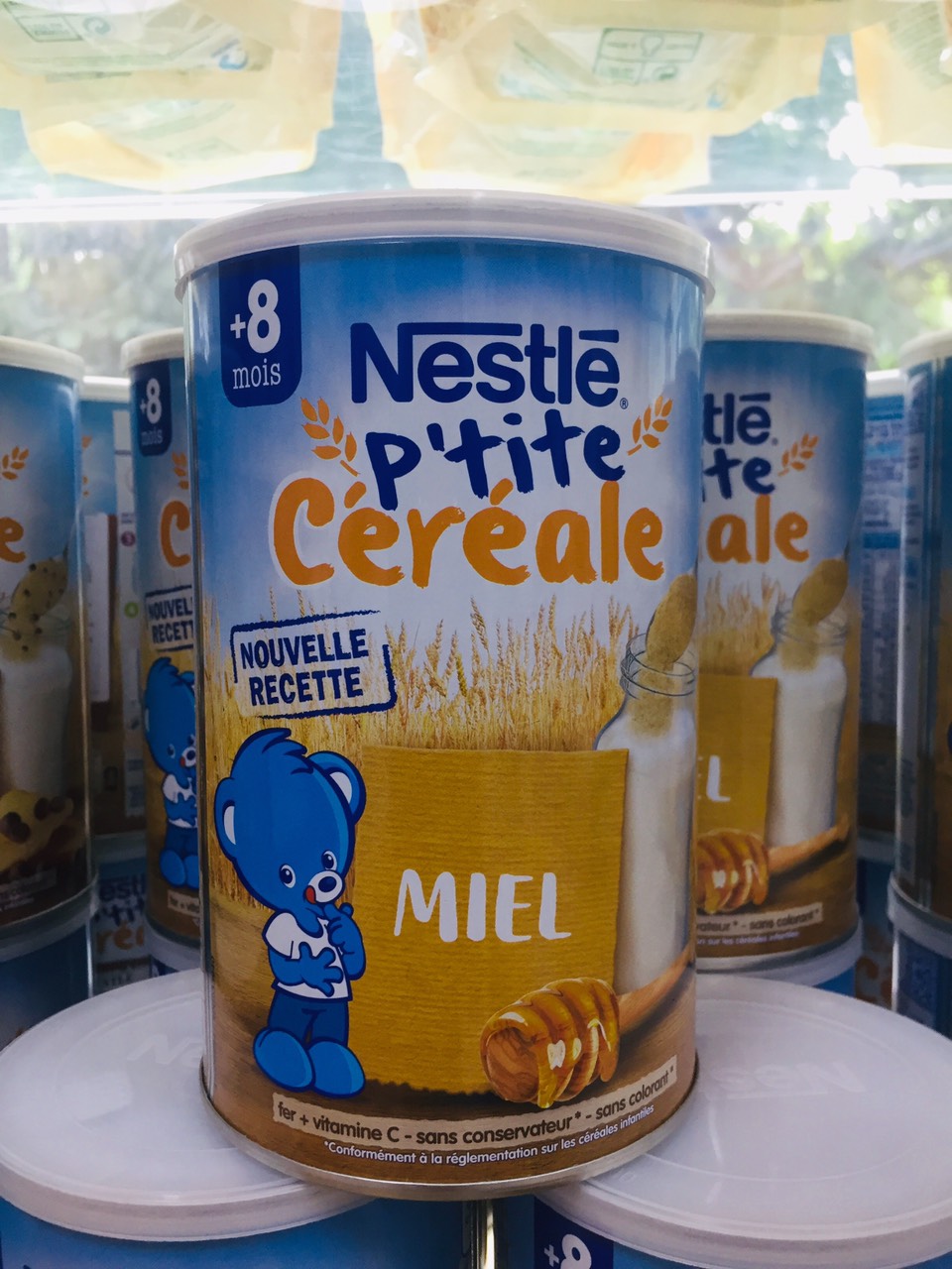 Bột pha sữa Nestle Vị Mật Ong 8 tháng 400g date 08.2022