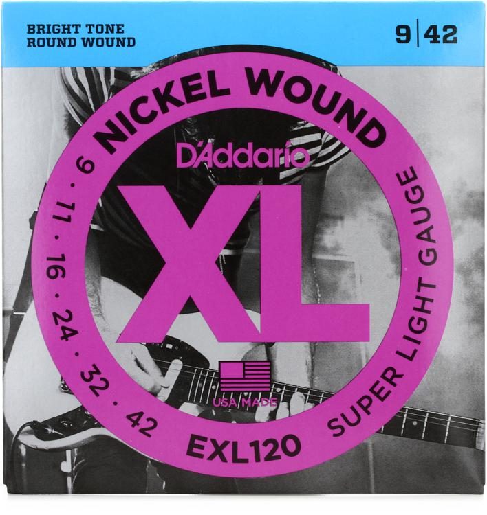 Dây Đàn Electric Guitar D'Addario EXL120 [Size 9] | D'Addario EXL120 dành cho guitar điện