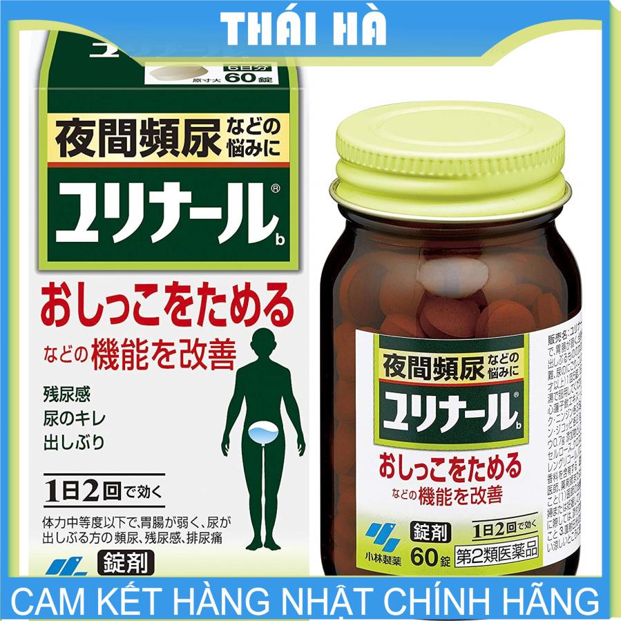 [HCM] VIÊN UỐNG HỖ TRỢ DỨT ĐIỂM TIỂU ĐÊM NHIỀU LẦN YURINARU KOBAYASHI 60 VIÊN NHẬT BẢN