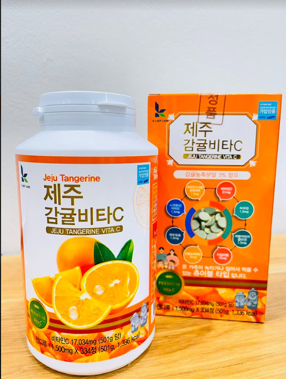 Viên ngậm Vitamin C nguyên chất cho cả gia đình
