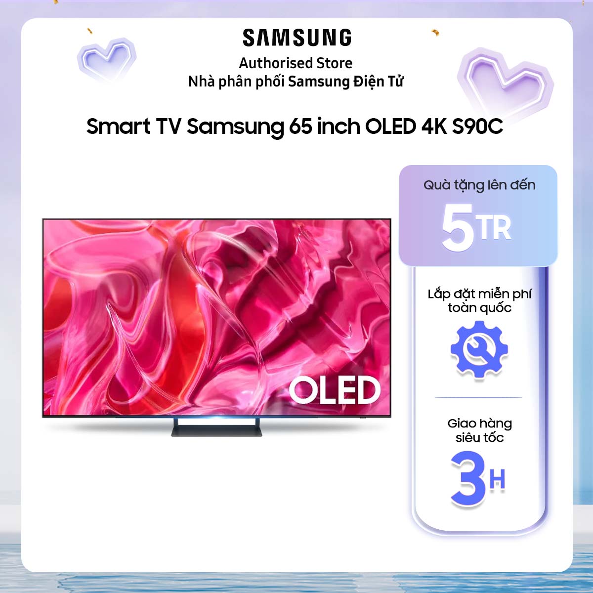 [NEW 2023] 65S90CA - Smart Tivi OLED Samsung 4K 65 inch QA65S90CAKXXV  QA65S90CA  QA65S90C